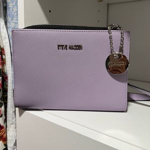 SOLD Women's Steve Madden Small Lavender Crossbody Purse